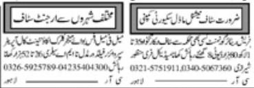 Manager Jobs & Field Worker Jobs In Lahore 